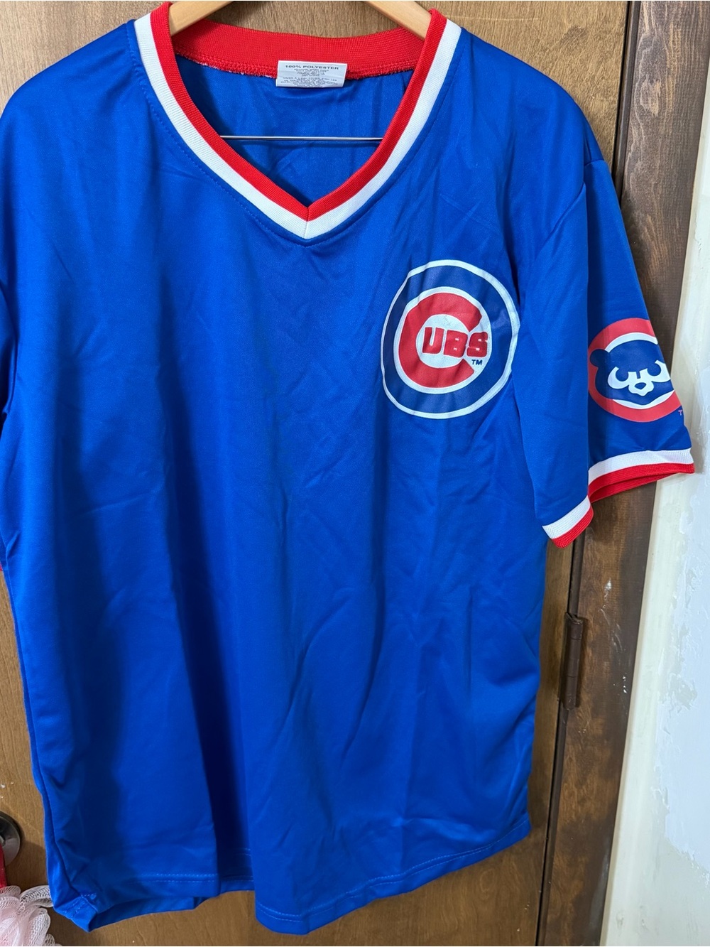 Chicago Cubs Men’s XL “Jersey” design T shirt NEW
